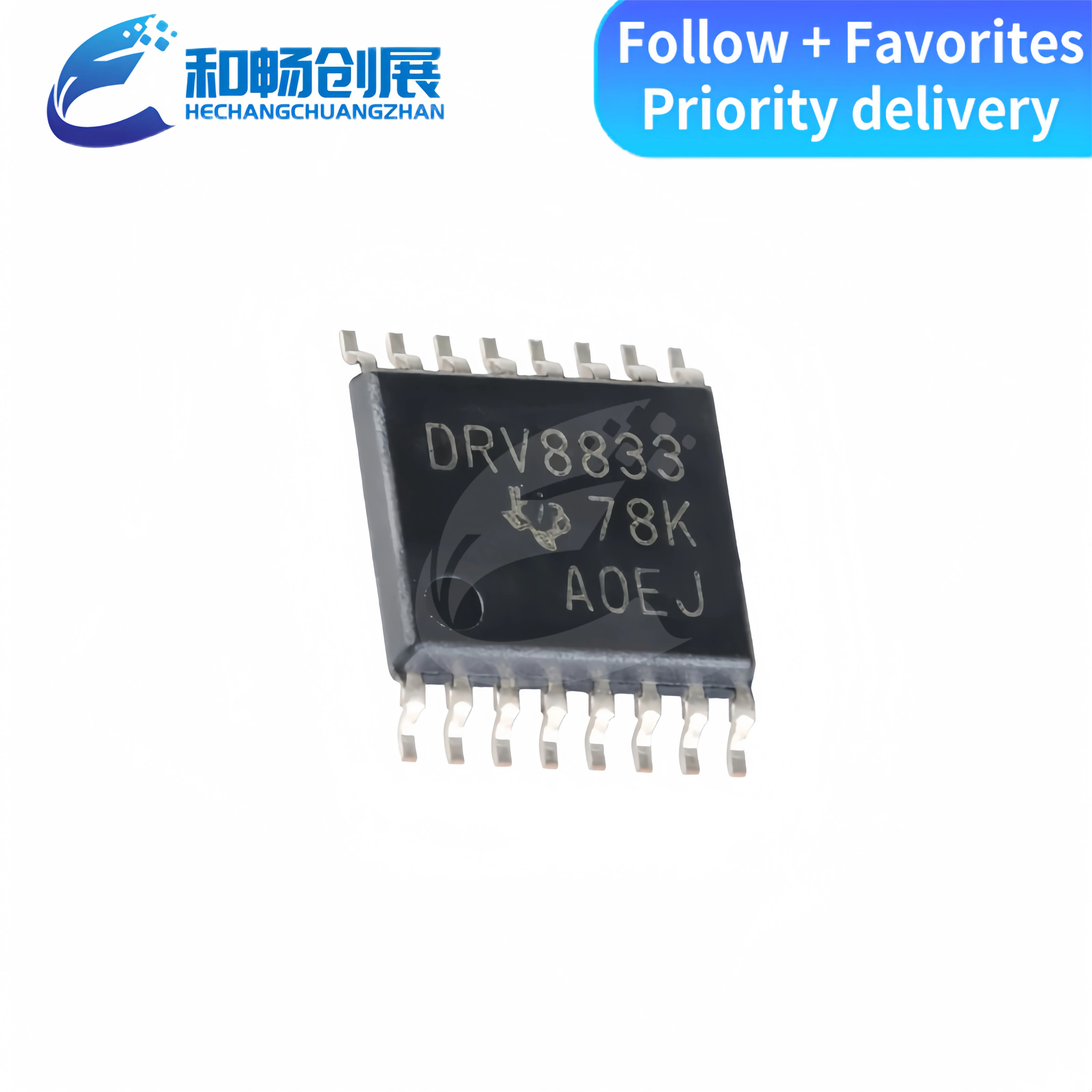 

DRV8833PWPR DRV8833PWP DRV8833 TSSOP16 Драйвер IC оригинальная фотография