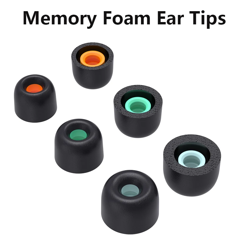 For Sony WF1000XM4 WF1000XM3 Memory Foam Earbud Tips Noise Reducing