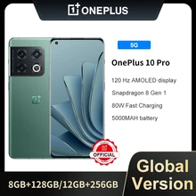 OnePlus 10 Pro 10pro 5G Smartphone 12GB 256GB Snapdragon 8 Gen 1 mobile phones Super Fast Charging