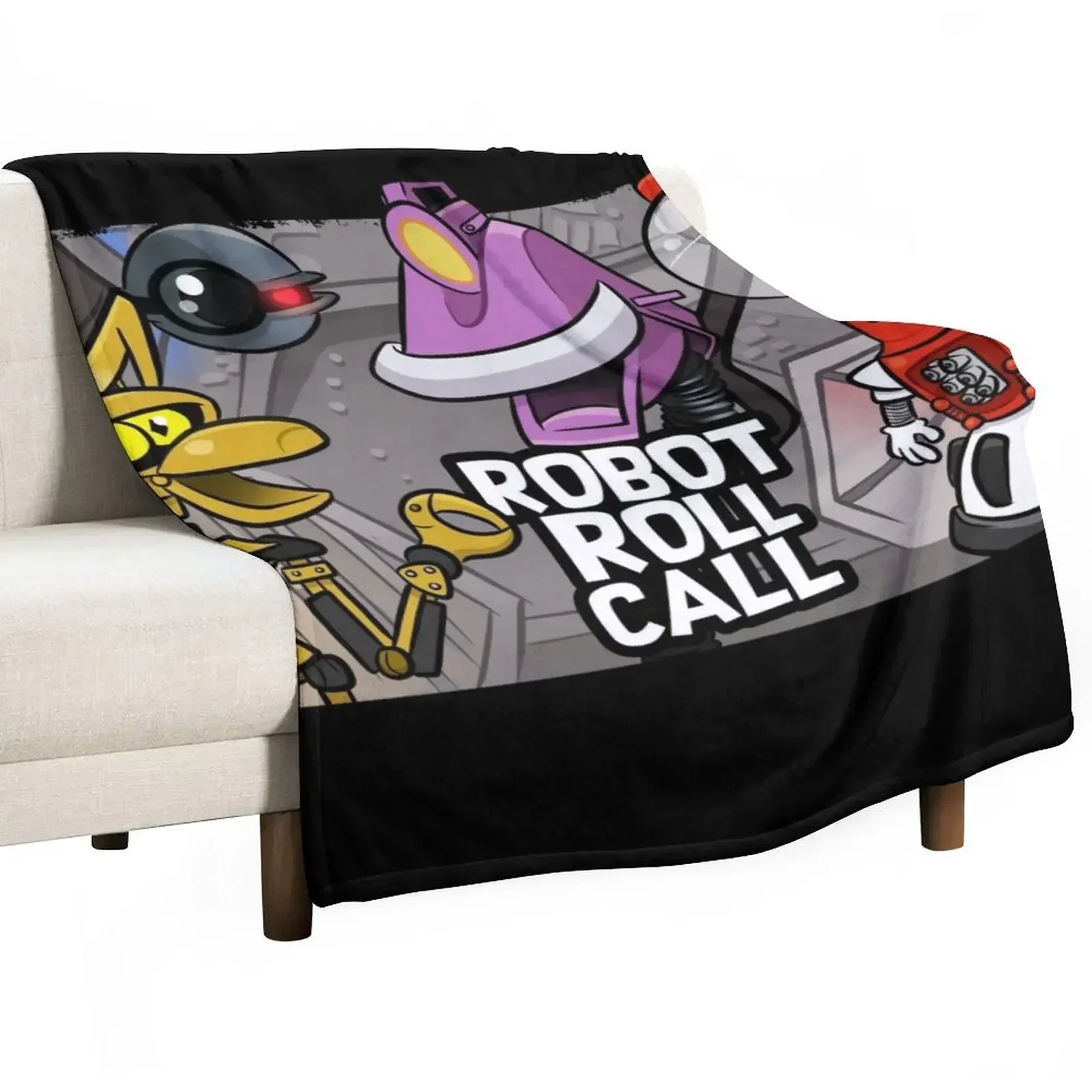 

MST3K - Robot Roll Call Throw Blanket Sofas Luxury Throw Moving Blankets