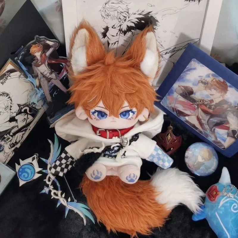 Genshin Impact Peluche Scaramouche Gatto Wanderer 90cm - Cuscino Morbido Per Abbracci, Regalo Fan