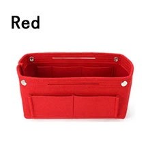  Multi-Pocket Travel Insert Felt Organizer Bag Purse Handbag Portable Dorm Room Cosmetic Storage Bags Bathroom Organizer 