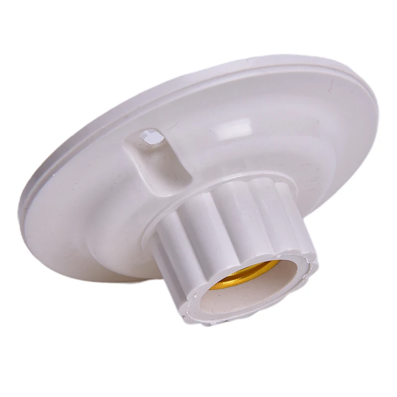 Description Picture 4 of itemE27 LED Light Bulb Holder Round Socket E27 Base Hanging Lamp Socket Screw Base