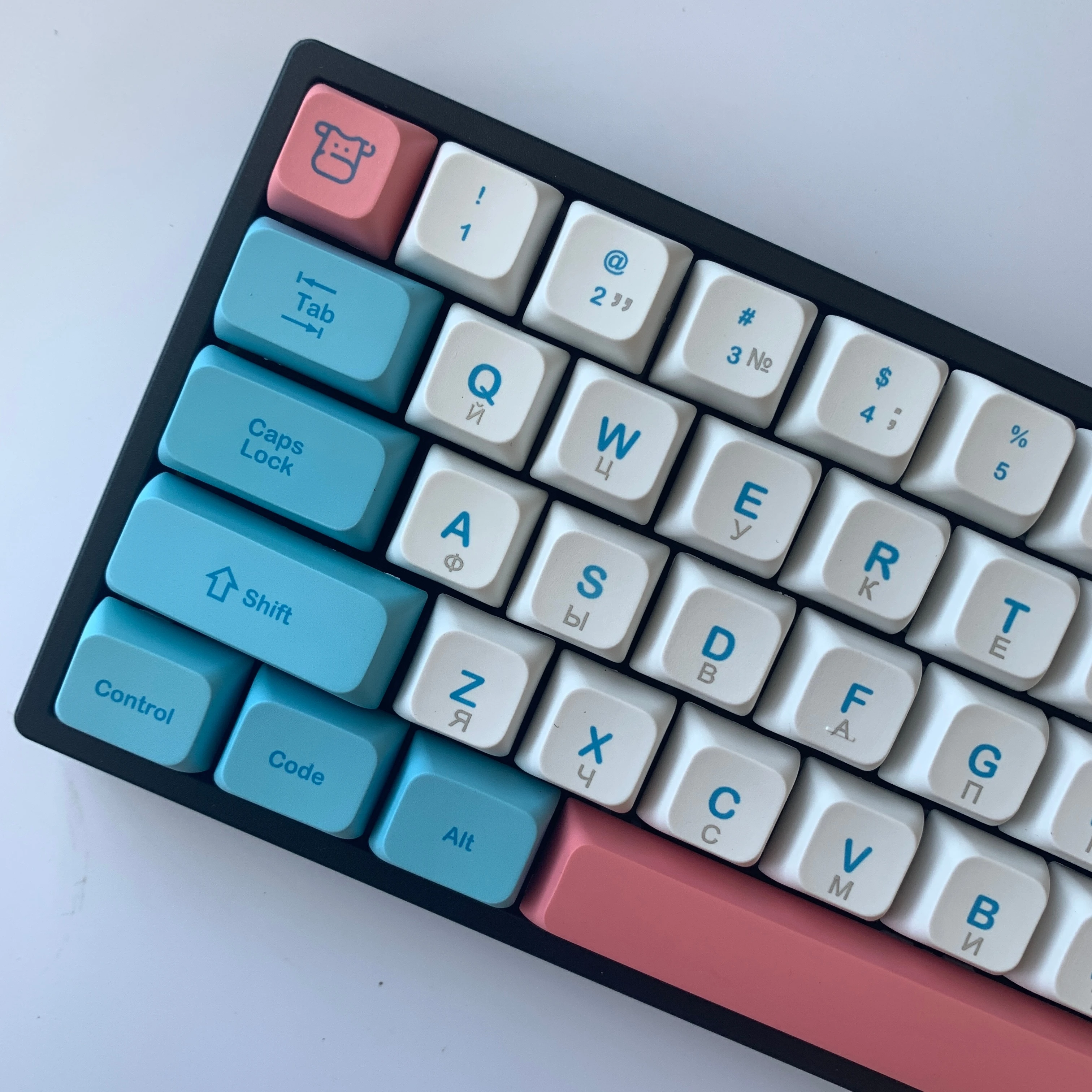 XDA, Teclas PBT, Sublimação de Corante, Cereja