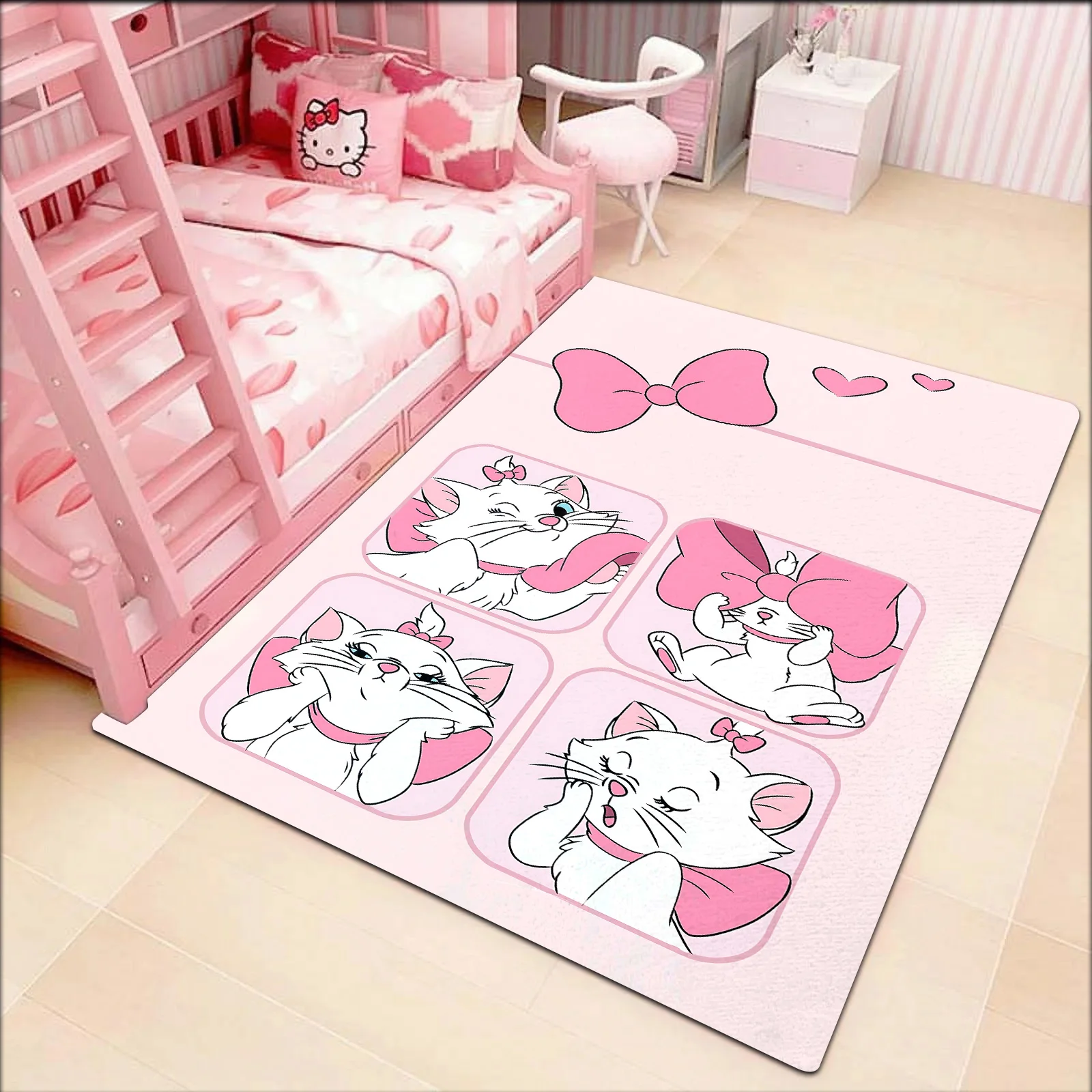 Bathroom Rug Marie Cat Floor Bath Mat Kitchen Carpet Home Room Mats Doormat Entrance Door Mat for Hallway Rugs Custom Carpets 2