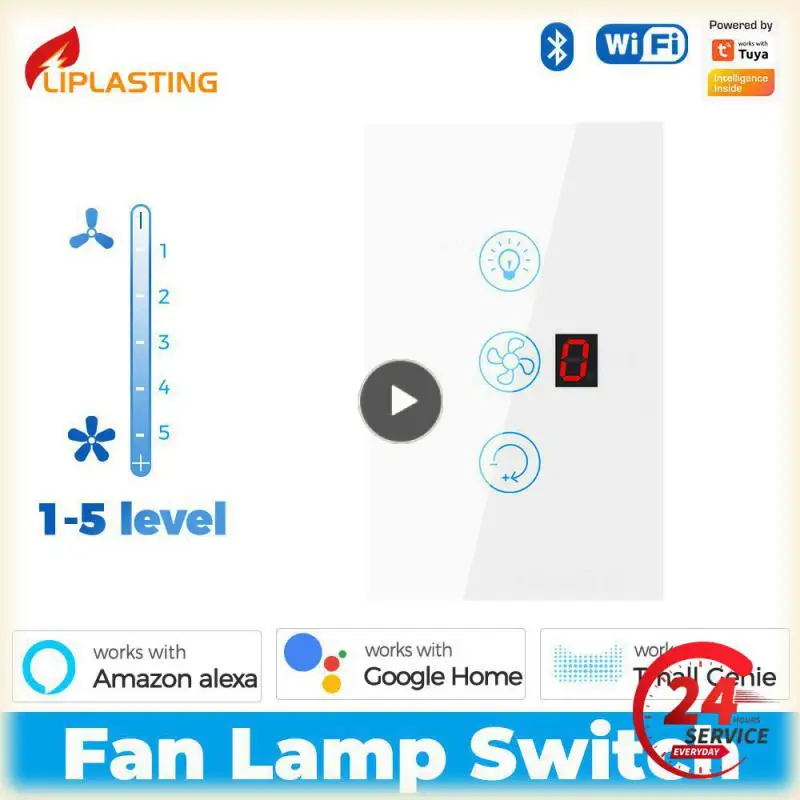 

Выключатель лампы Tuya с Wi-Fi и голосовым управлением
