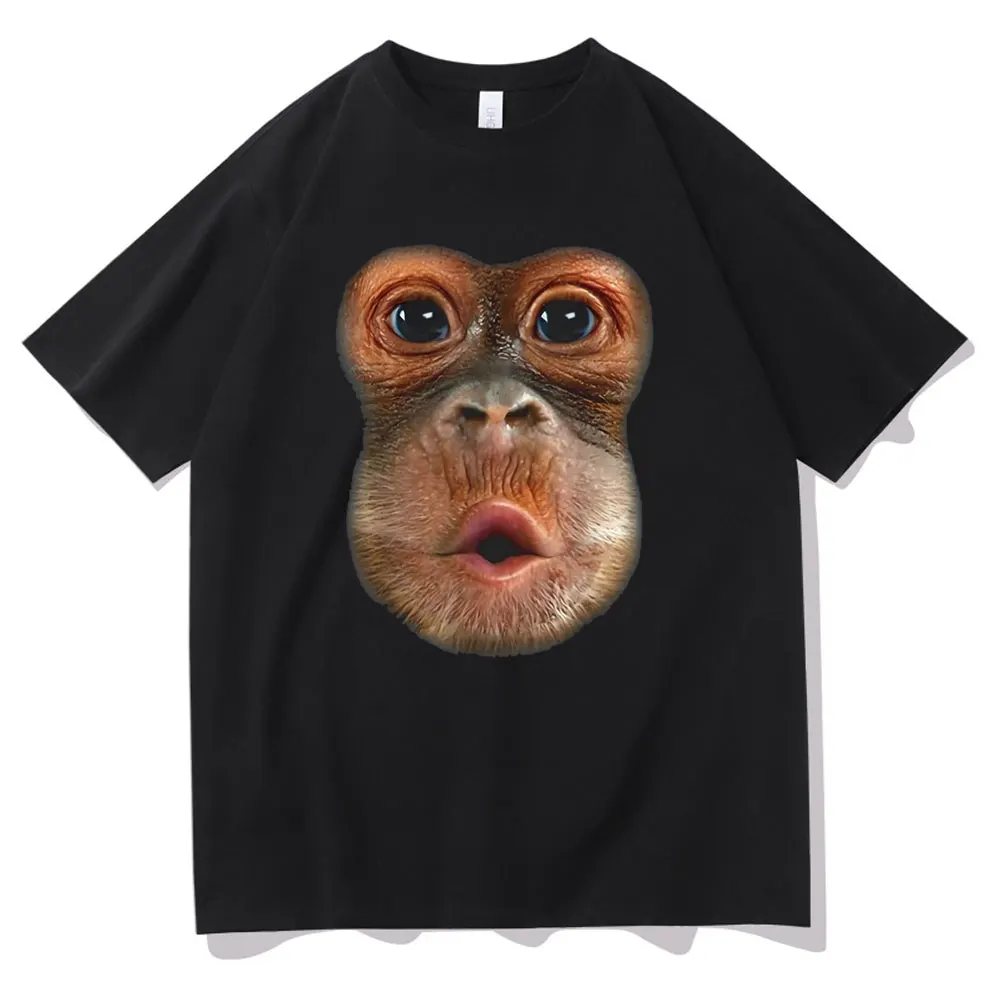 

Funny Monkey Belly T-shirt Oversized Men Women Causal Cotton Tshirt Male Fashion Streetwear Unisex Vintage Short Sleeve T Shirts