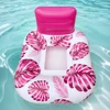 Pool Lounge Float Pool Floating Bed Ergonomic Pool Float Lounger Comfortable Water Floating Recliner for Swimming Pool Lake 5