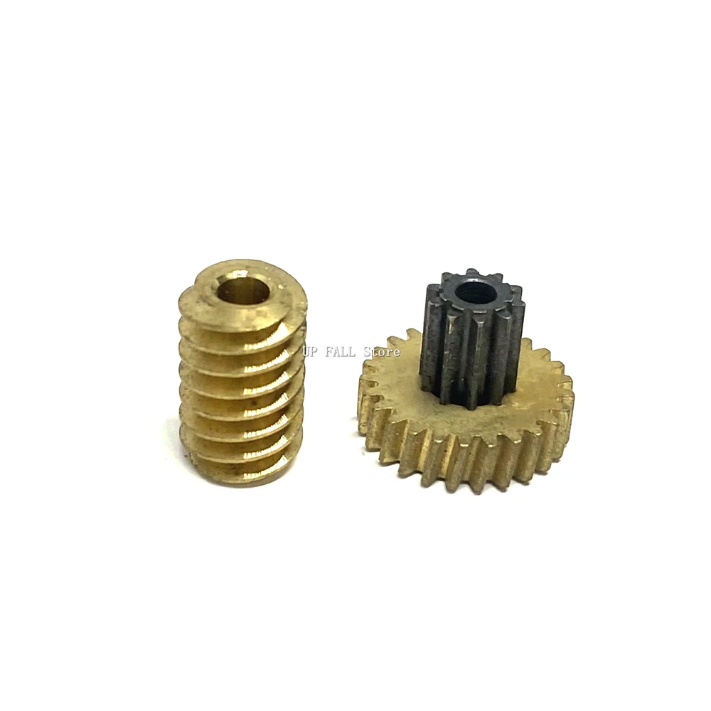 0.5M 3.17mm 2.5MM Remote Control Toy Steering Copper Worm Gear Combination Turbine Components DIY 3.14MM