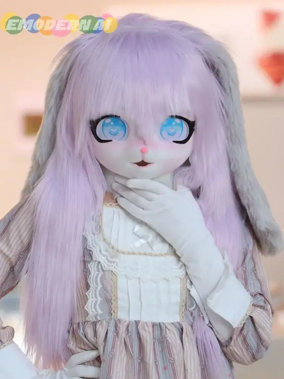 Fursuit Kigurumi Furry Headsets Cosplay Costumes Comiket Furries Rubbit Doll Cat Comiket Furries Doll costumes Animal