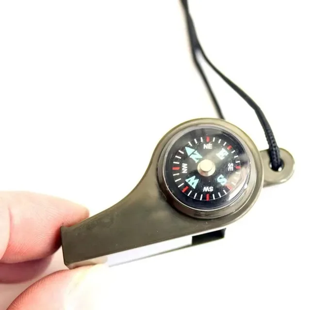 3-in-1 Survival Whistle – Compass, Thermometer & Outdoor Emergency Tool 6