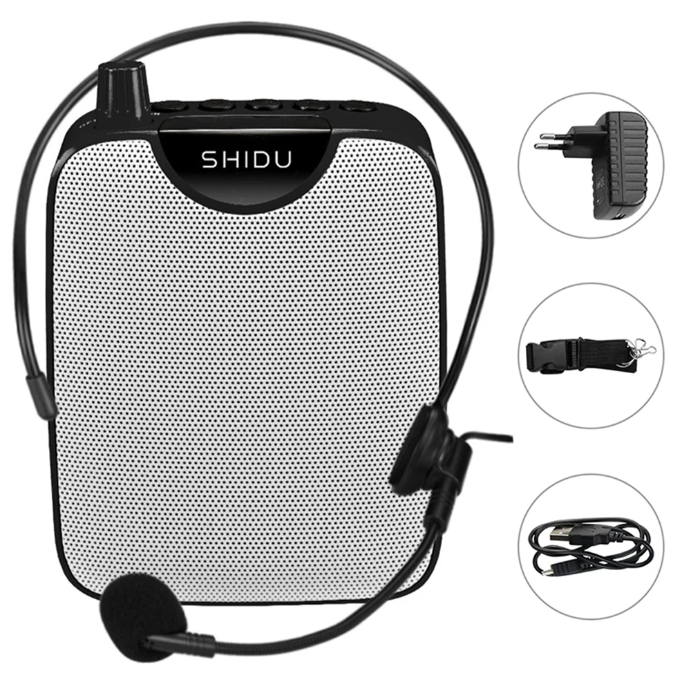 SHIDU – amplificateur de voix Portable 10W, sans fil/filaire