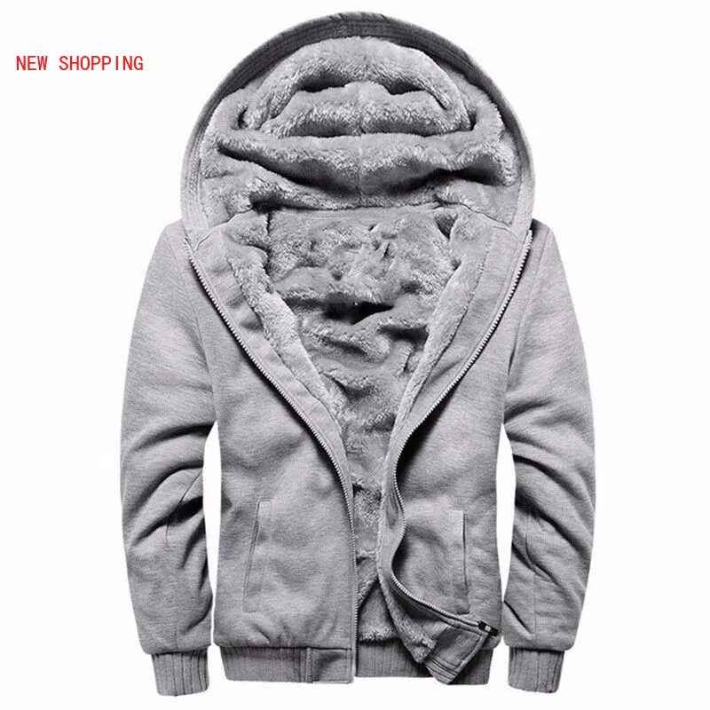 Bomber Jacket Men 2023 New Brand Winter Thick Warm Fleece Zipper Coat Mens SportsWear Tracksuit Male European Hoodies Plus Size