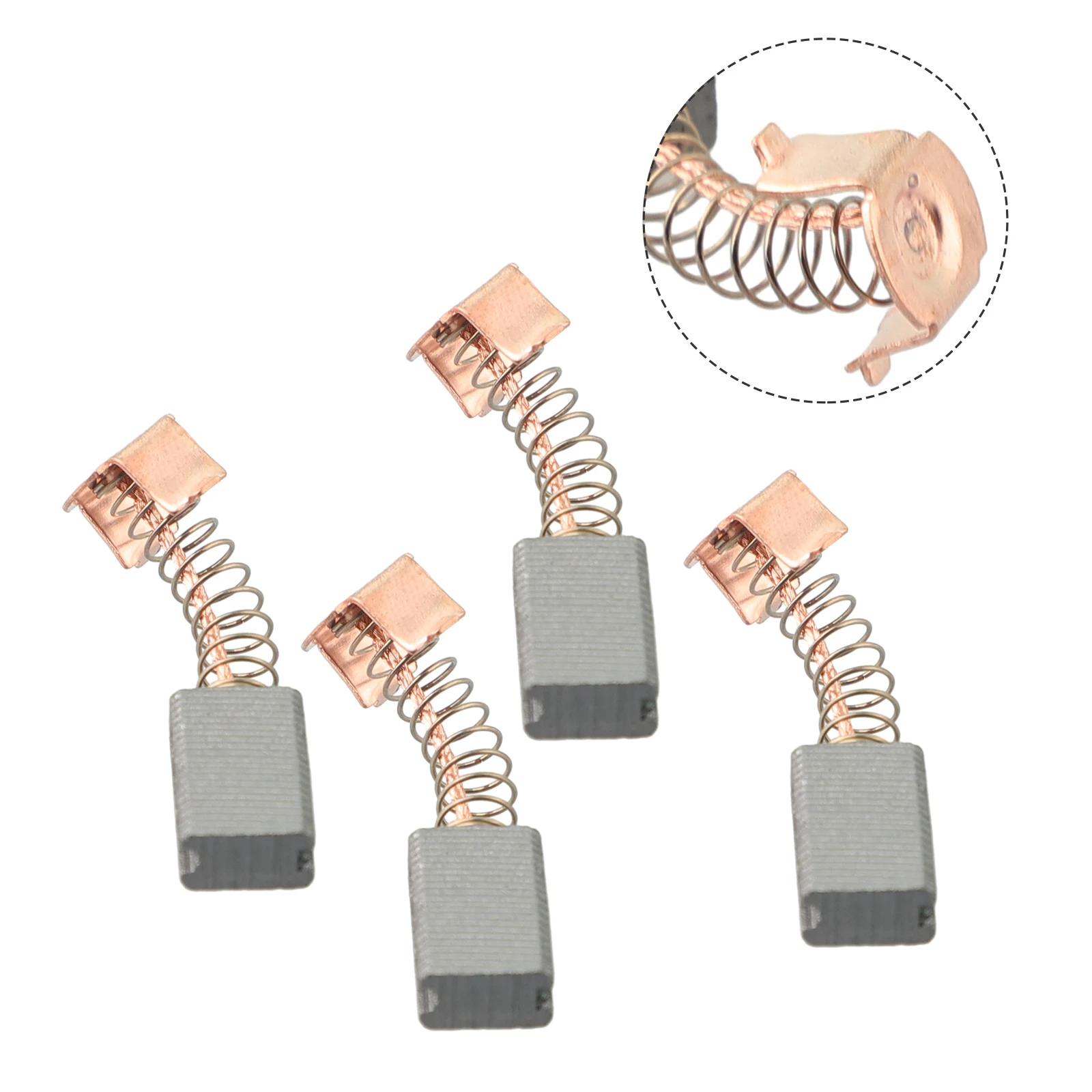 

Replace Worn Out Brushes and Improve Motor Operation 4PCS 12mm x 8mm x 5mm Carbon Brushes Durable and Reliable