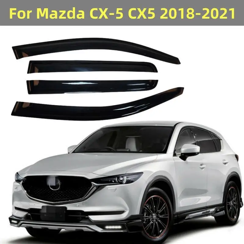 Per Mazda Cx-5 Cx5 2018 2019 2020 2021 Deflettore Della Visiera Della Finestra Protezione Della Pioggia Del Sole Tendalino Tendalino Esterno Accessori