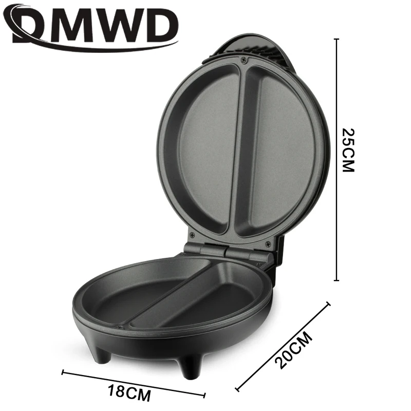 Electric Frying Pan Multifunctional Pizza Machine Double Sided Heating Crepes Sandwich Maker  Breakfast Omelette Frying Machine 6