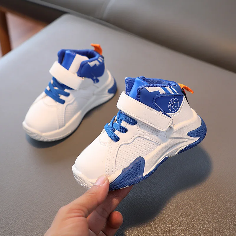 Sports Shoes Kids Sneakers Kids Shoes Kids Sports Shoes Children Running Shoes Soft Sole Breathable Jogging Basketball Training Shoes for Boys