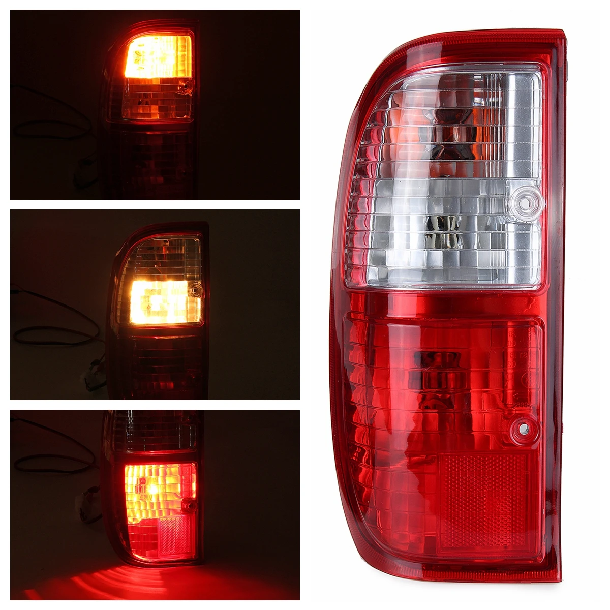 Left Right Car Rear Tail Light Signal Brake Lamp with Bulb&Wiring For