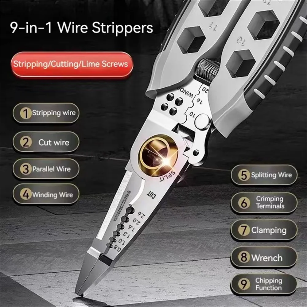Electrician 10-in-1 Tool for DIY Cable Repair Projects