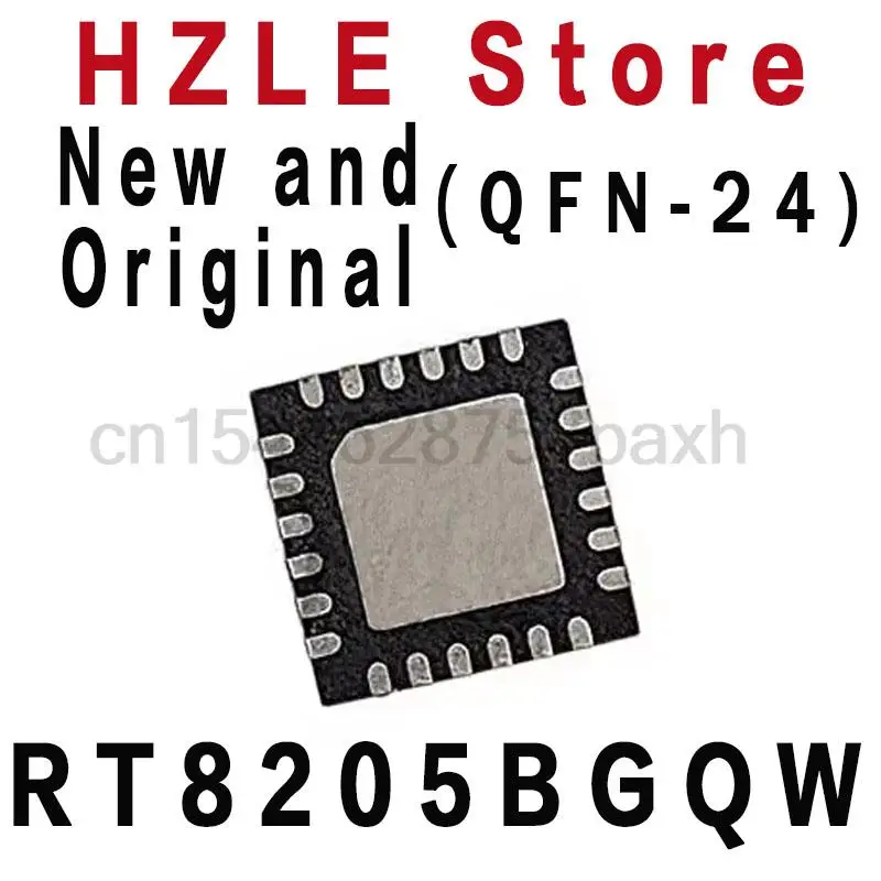 5 Pezzi Nuovo E Originale Rt8205B (Ck = Em Ck = Cm Ck =...) Qfn-24 Ronny Ic Muslimate