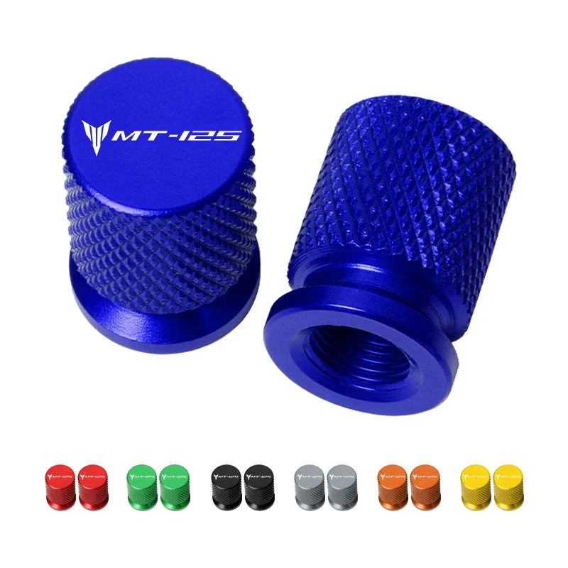 

For Yamaha MT125 mt 125 MT-125 MT 125 2014-2023 Accessories Motorcycle CNC Aluminum Tire Valve Air Port Stem Cover Caps