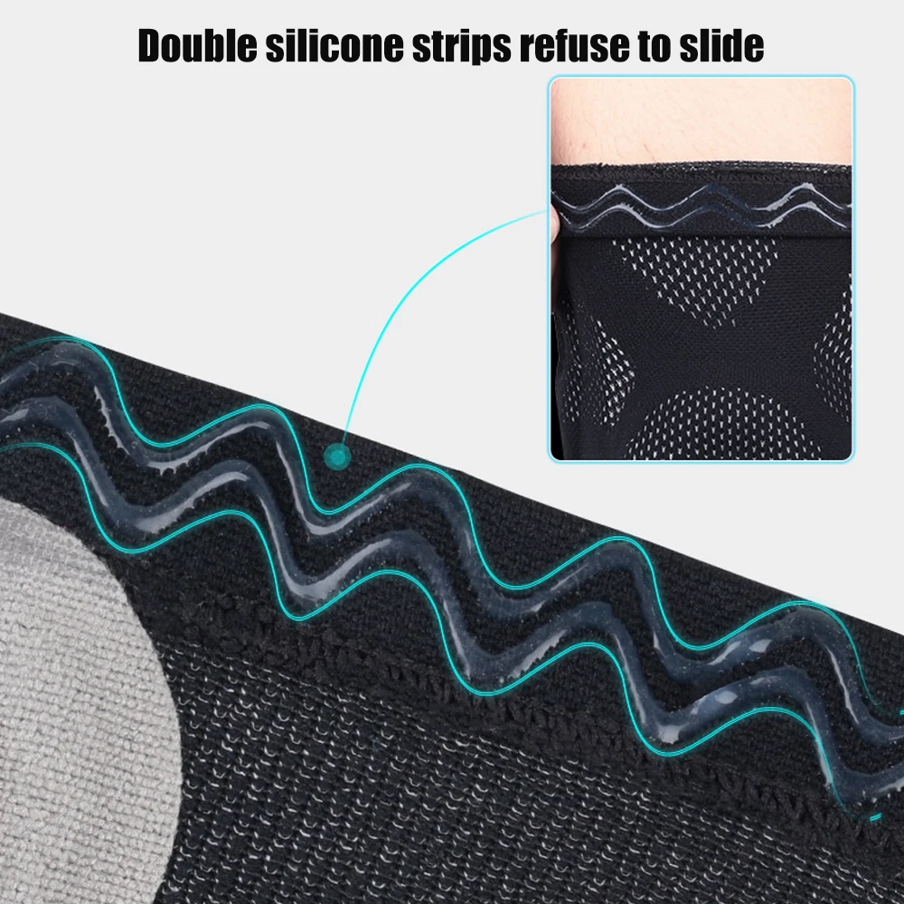 Enhanced Sports Knee Compression Sleeve for Pain Relief and Injury Recovery