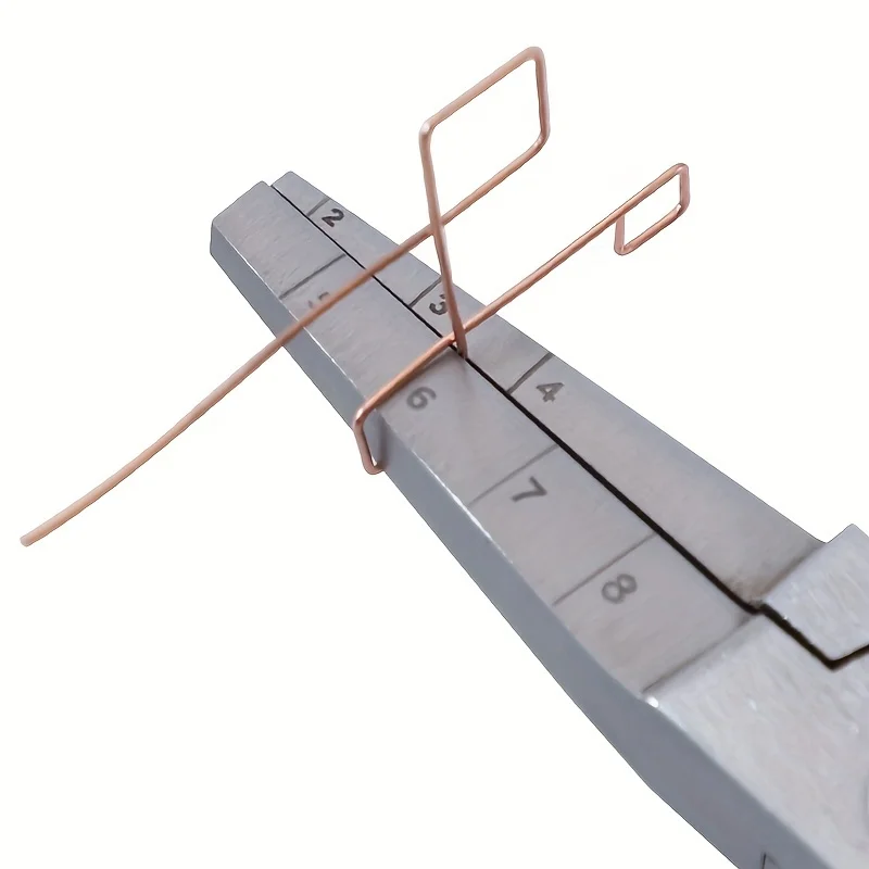 Square Nose Winding Plier with Scales for Create Square Shapes in 2-8MM Diameters Crafts Jewelry Making Wire Looping Plier