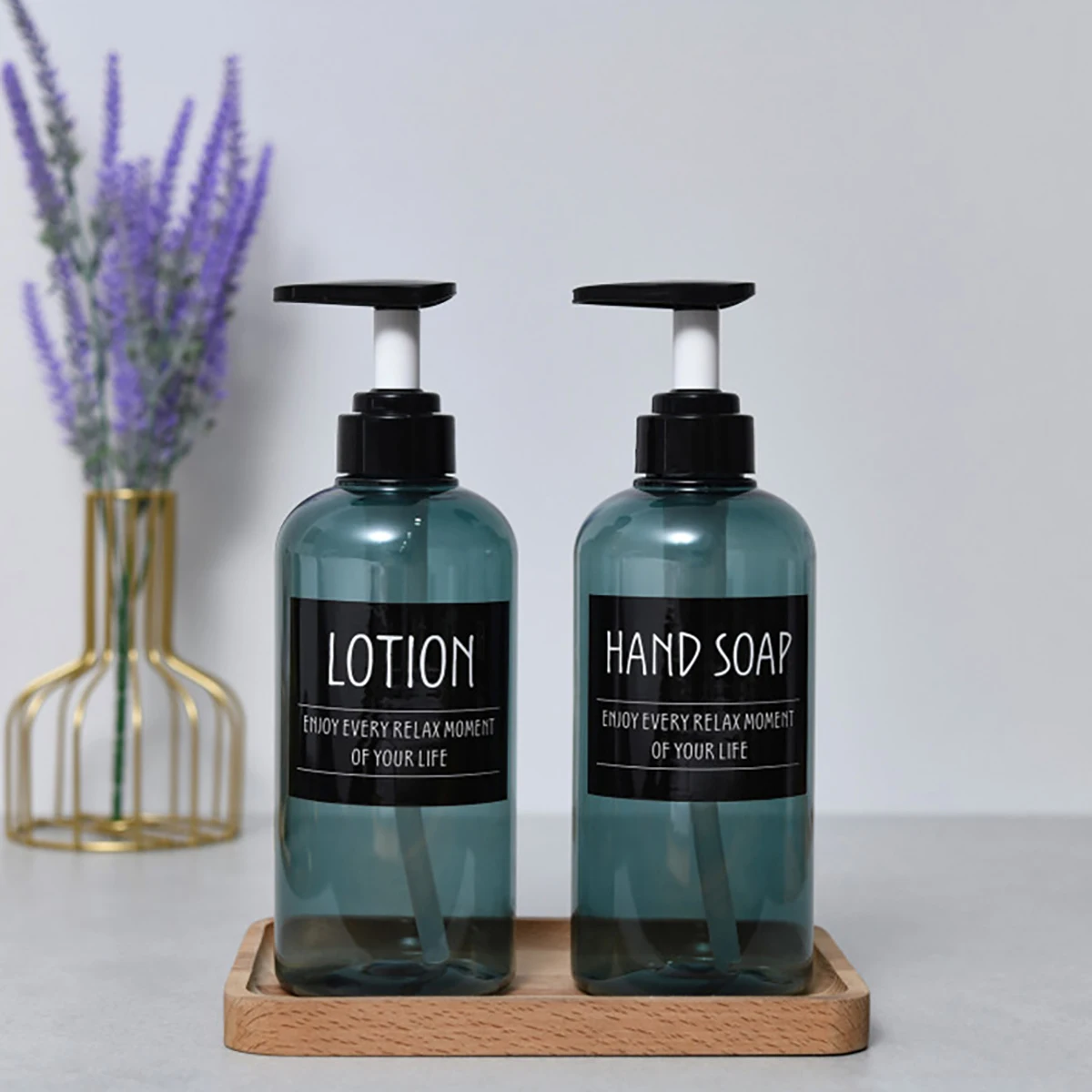 Bathroom Labels Sticker Set Bathroom Waterproof Labels Set Shampoo Shower Body Wash Dispenser Stickers Lotion Bottle Labels