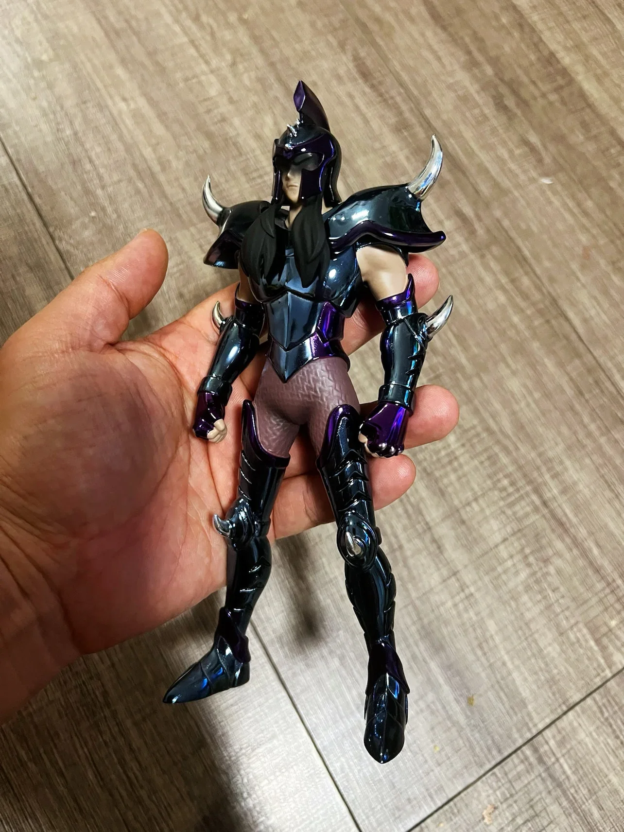 

Saint Seiya Myth Cloth EX Phlegethon Flores Hades Army 108 Specters Underworld Mantle LC Knights of Zodiac 19cm GK Resin Figure