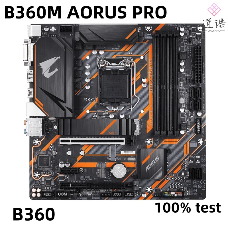 For B360M AORUS PRO Motherboard 64GB HDMI M.2 LGA 1151 DDR4 Micro ATX B360 Mainboard 1 S342a6e9726144f389d32174ba6640a53y