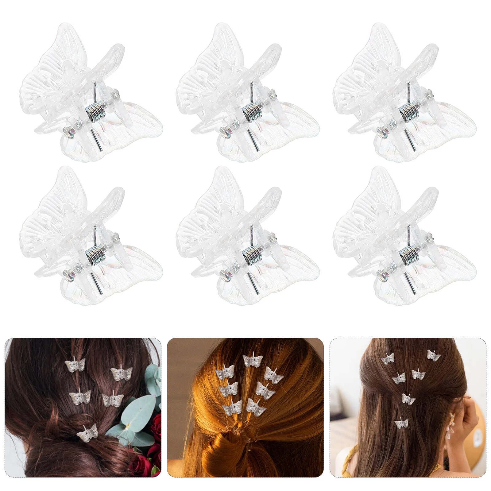 

30Pcs Hair Claw Clip Trendy Butterfly Hair Claw Hair Accessories For Women Girls Mini Hair Claw Clips