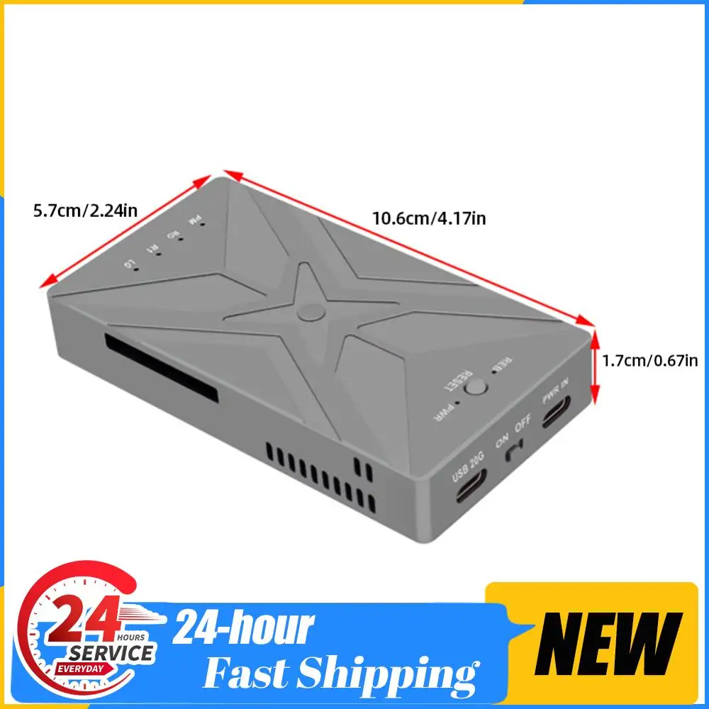 M.2 NVME M2 SSD 케이스 타입-C USB 3.2 RAID SSD 디스크 Gen 2 20Gbps 모바일 하드 드라이브 케이스 노트북 태블릿용 하드 드라이브 인클로저