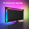 Immersion RGB Computer Screen Synchronization Light Strip, USB 5V Dream Color PC Backlight Pickup Light for Game Room 1