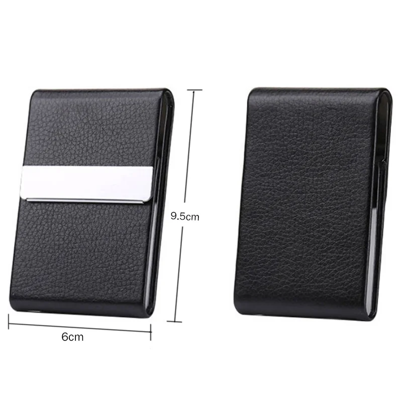 Stainless Steel Personalized Pocket Business Card Holder with Logo Custom Multiple Cards Business Card Slot