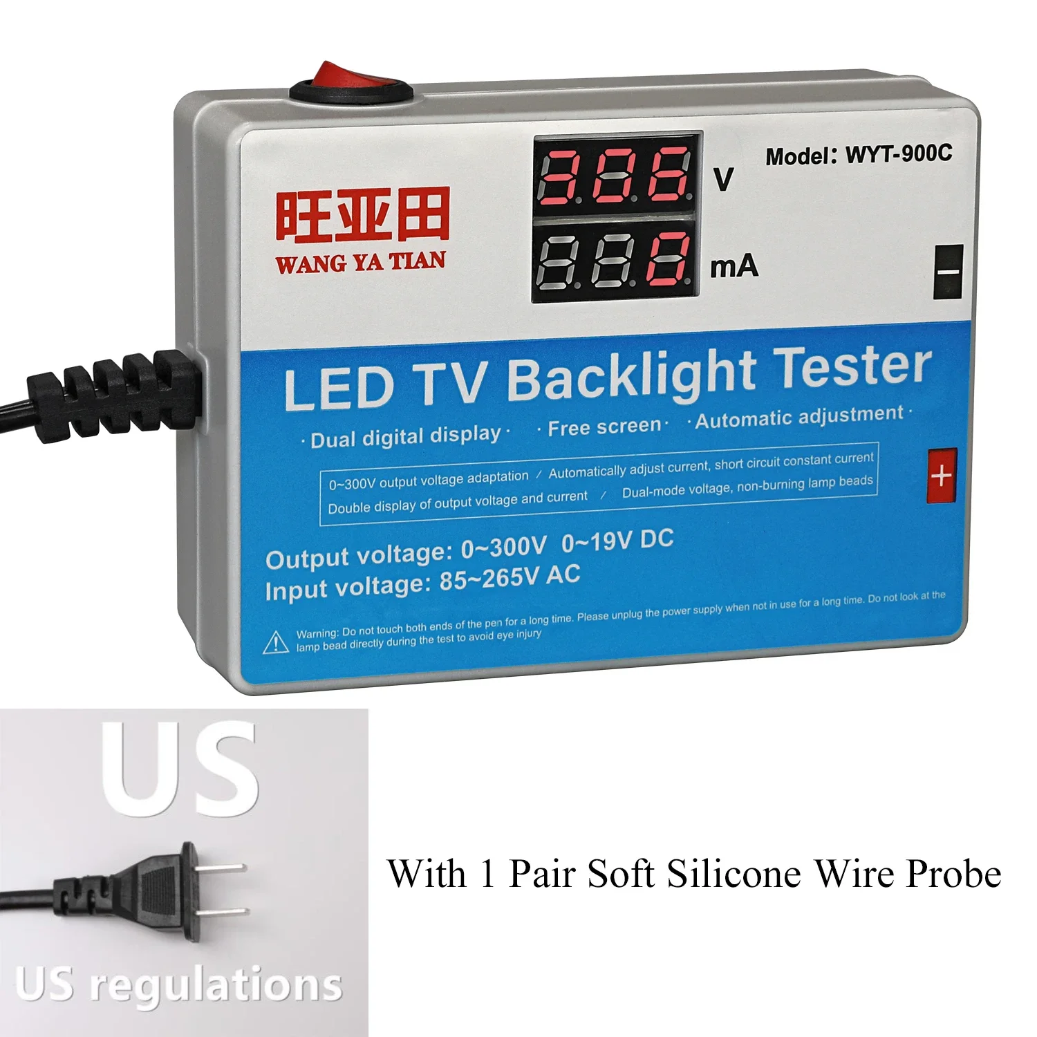 ตัวเลือกสินค้า เครื่องทดสอบ LED 0-300V เครื่องทดสอบไฟแบ็คไลท์ทีวี LED อเนกประสงค์ LED แถบไฟ LED บาร์ โคมไฟ เครื่องมือทดสอบ เครื่องมือวัด