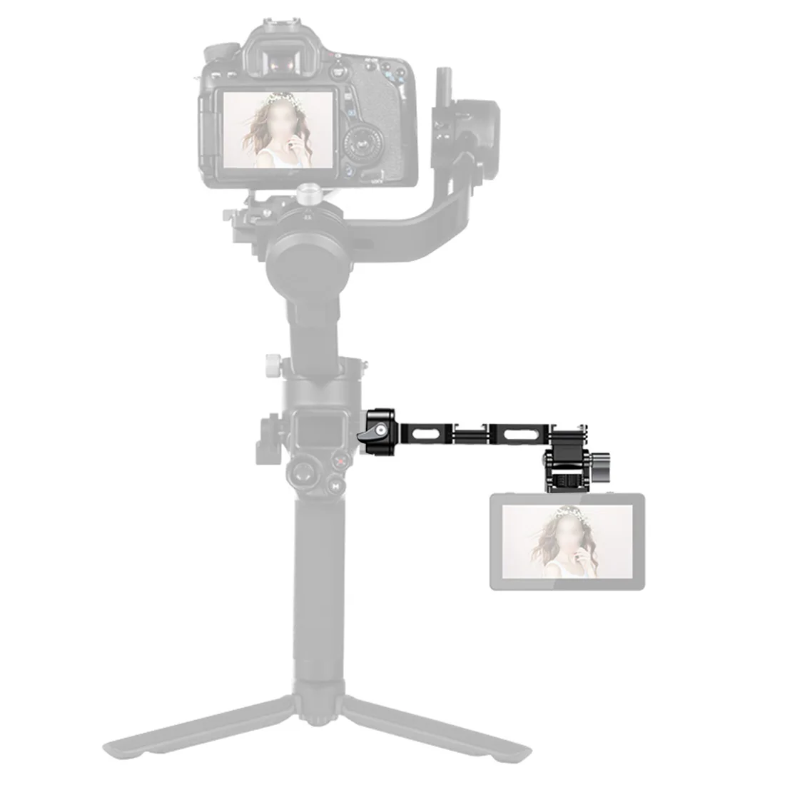 Quick Release Mount Handle Grip for Ronin SC S Gimbal Monitor Bracket 1/4'' Exte