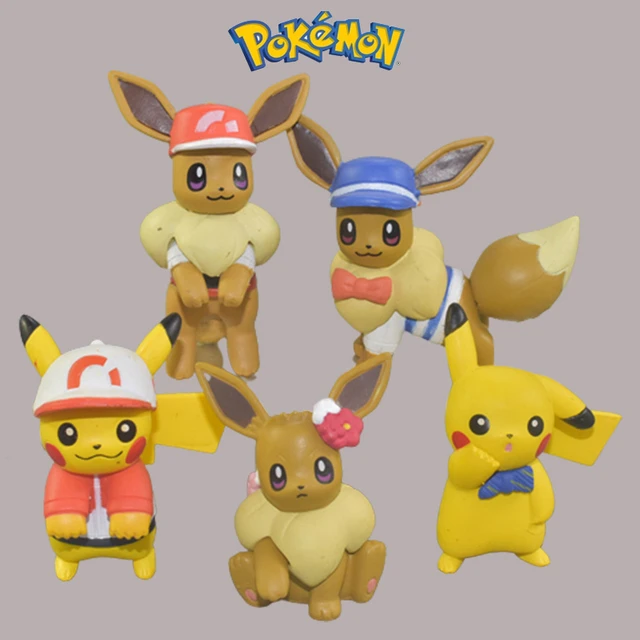 Pokemon Figures Eeveelutions  Figure Pokemon Pikachu Eevee