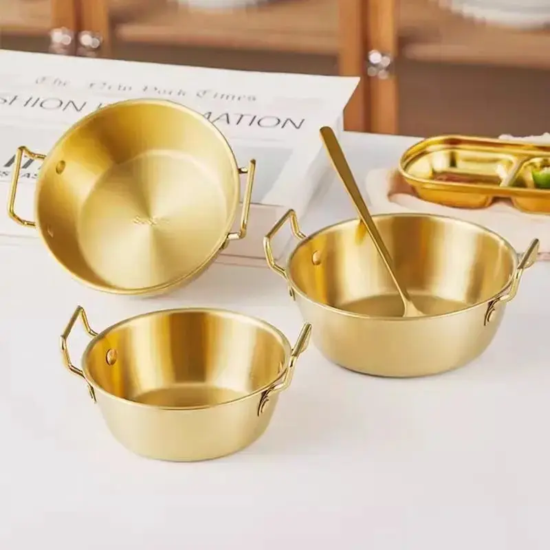 Stainless Steel Bowl With Handle