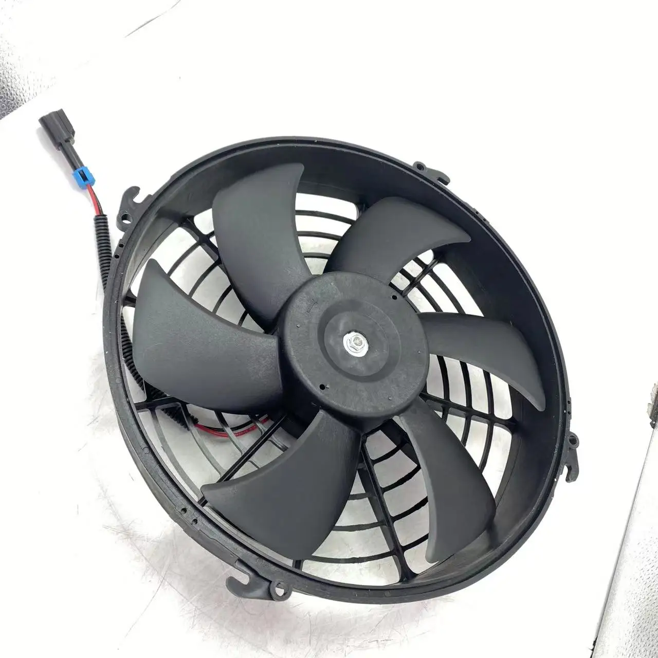 Electronic Fan For Mixer Truck Pump Truck Crane Concrete Tank Hydraulic Oil Radiator Fan High-power Diameter 33cm 24V