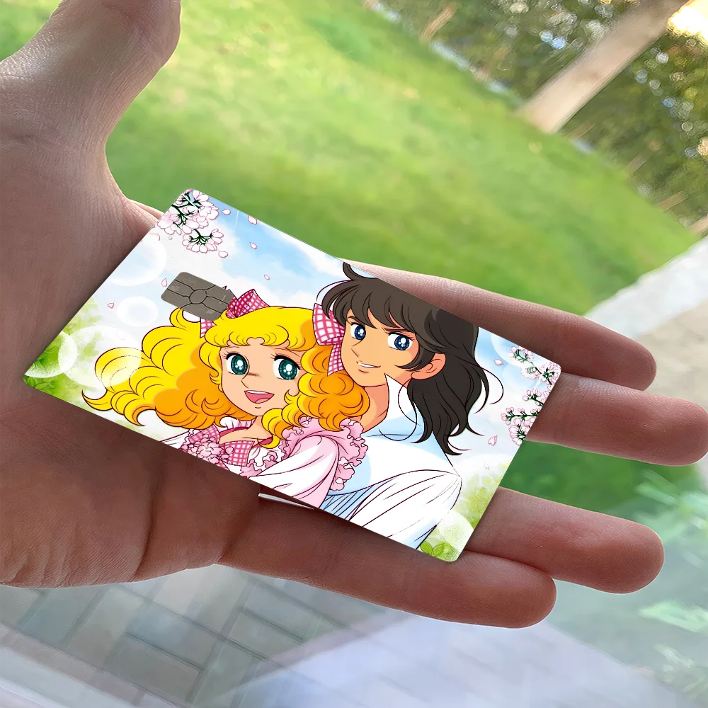Anime Manga Candy Various Anime Bank Credit Cards Bus Pass Stickers Cool Decoration Waterproof Stickers Collection Toys Gifts