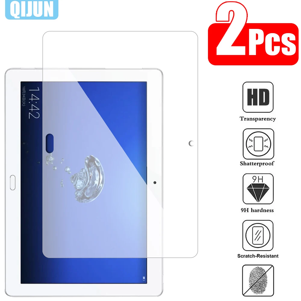 

Tablet Tempered glass film For Huawei MediaPad M3 Lite 10.1" 2017 Proof Explosion prevention Screen Protector 2 Pcs BAH-W19 L09