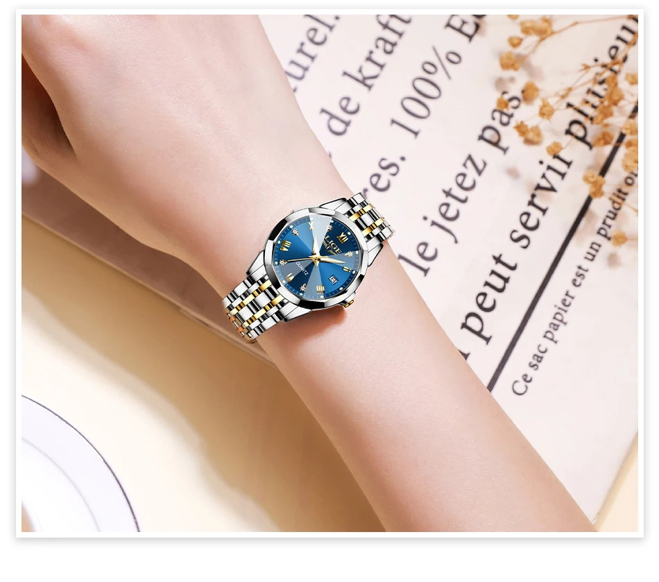 LIGE Orologio Donna - Dettaglio chiusura