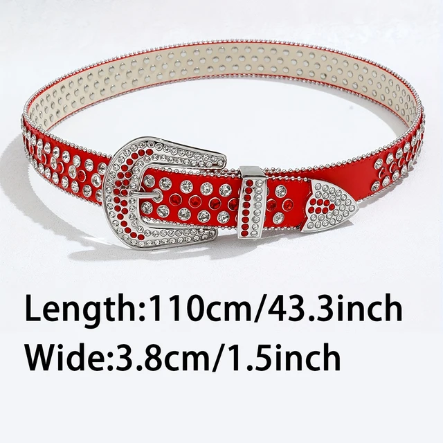 Ceinture Femme StyleBREAKER - Boucle Anneau, Ajustable, 3 Cm De Large, Polyuréthane