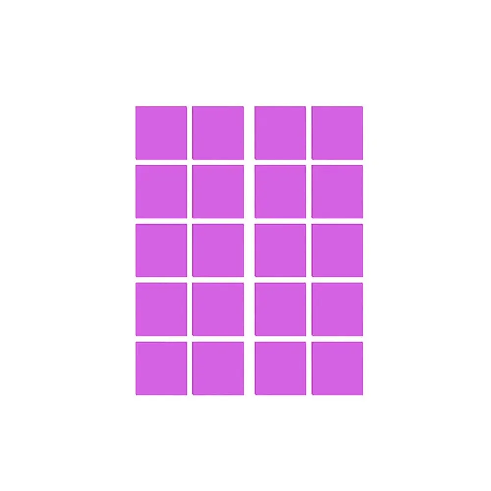 Purple 20PCS