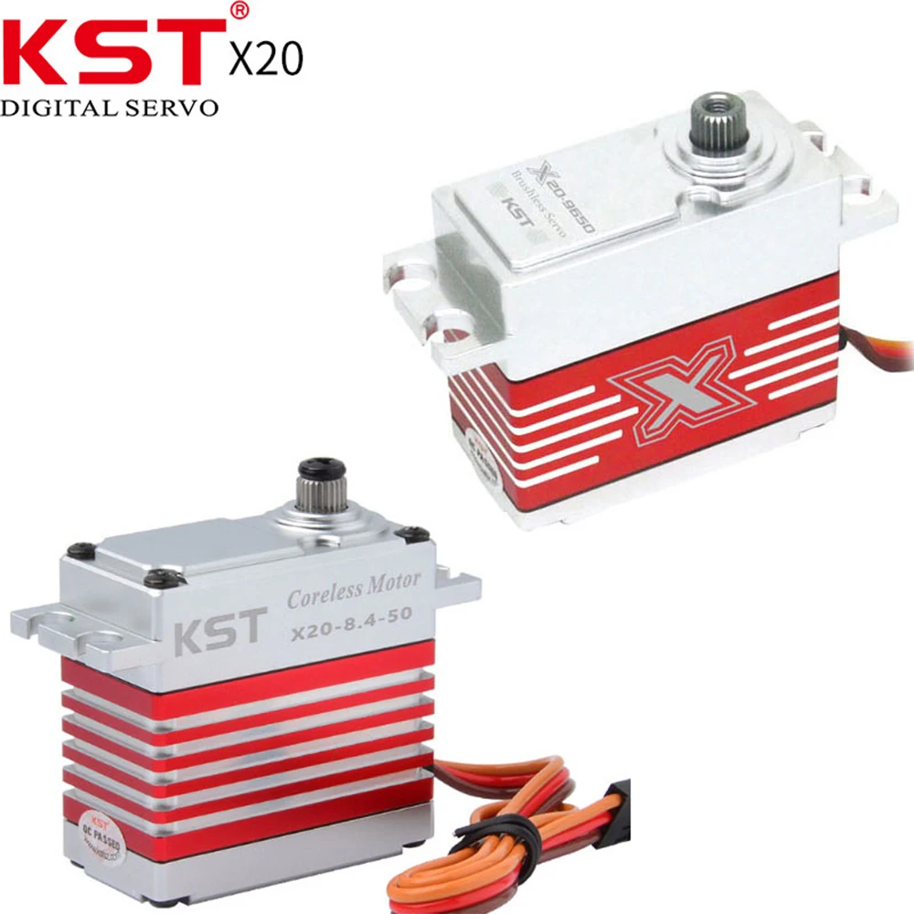

KST X20-8.4-50 All-Metal High Torque Robot Hollow Cup Steering Gear Drift Car Steering Gear