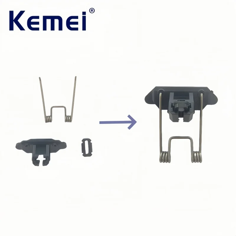Description Picture 6 of itemKemei KM-2242 Professional Hair Clipper Accessories, Replacement Parts, Spring Plastic Components, Genuine Parts,plastic parts
