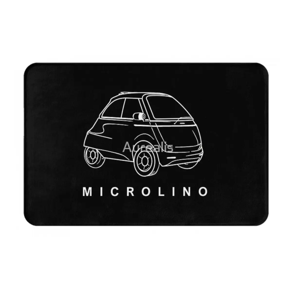 Microlino Bubble Car A Tappeto Zerbino Tappetino Da Bagno