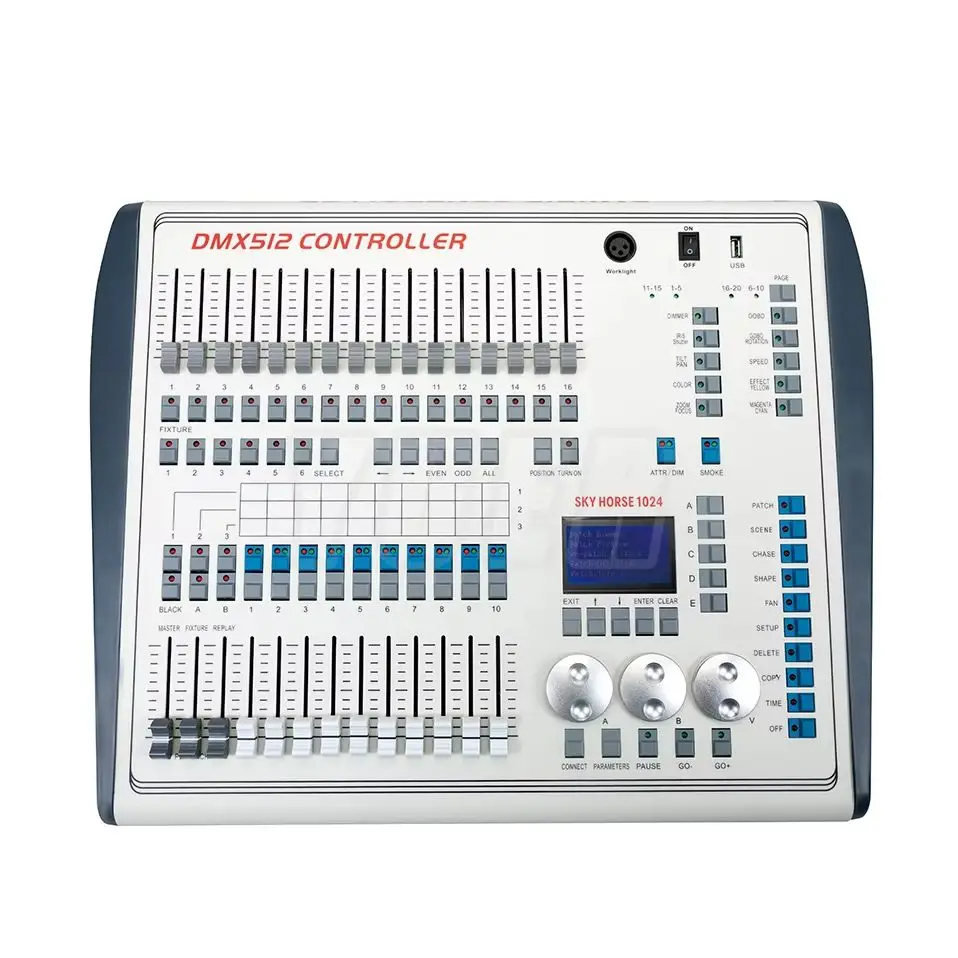 Mini Pearl 1024B DMX512 Lighting Console 1024 Channels DJ Disco