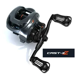 SEASIR Cast X2 Premium Baitcasting Reel with Hybrid Ceramic Bearings and Carbon Fiber Washer System (Right Hand)