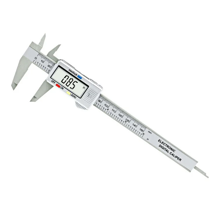 Description Picture 6 of item6inch Digital Vernier Calipers Lcd Electronic Caliper, Carbon Fiber Gauge, Height Measuring Tools Instruments Micrometer